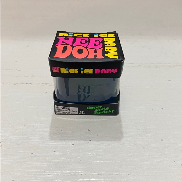 NeeDoh Nice Ice Baby Cube - Blue - Picture 5 of 5